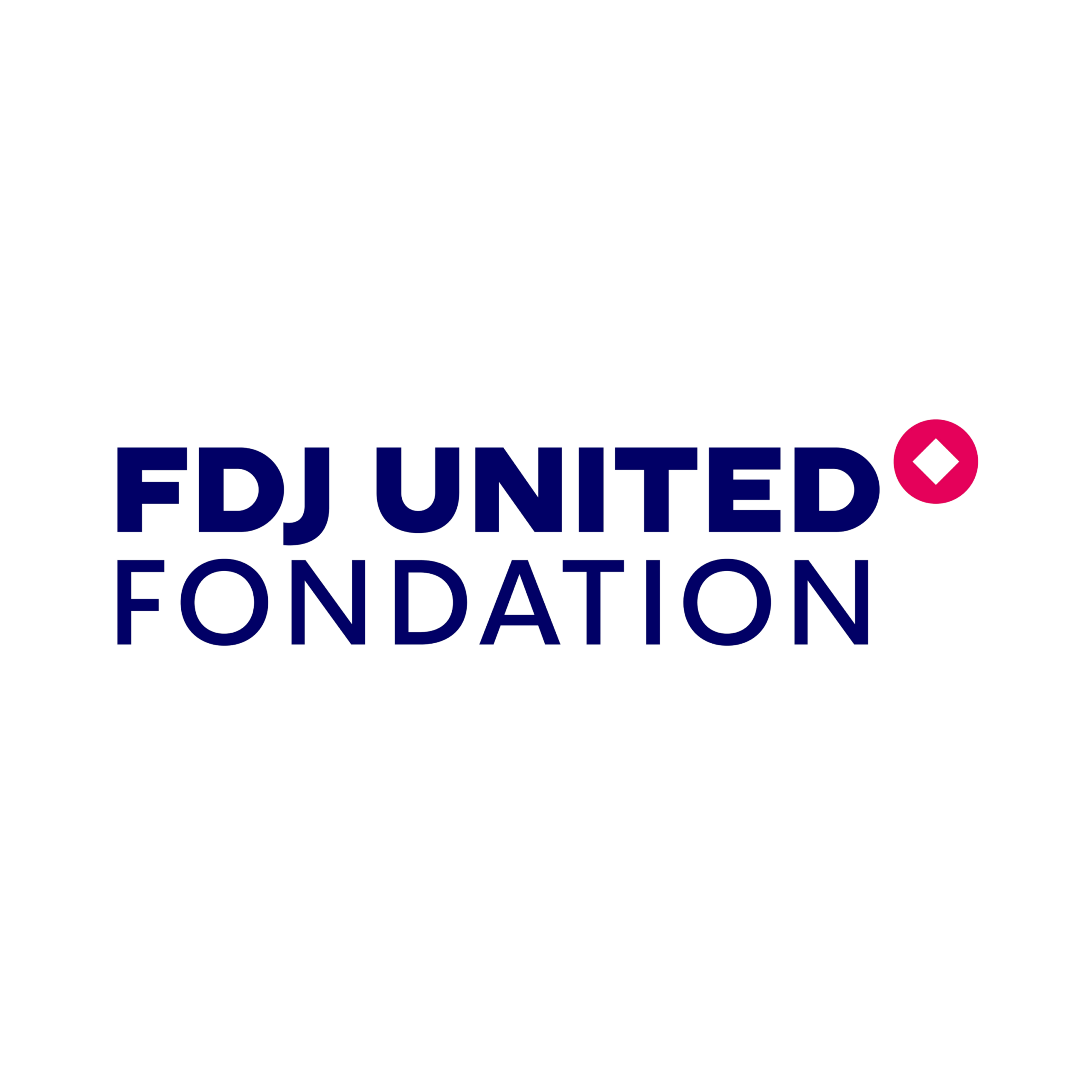 Fondation FDJ UNITED Logos fondations et fonds partenaires Positive Lab association enfance Roubaix Hauts-de-France